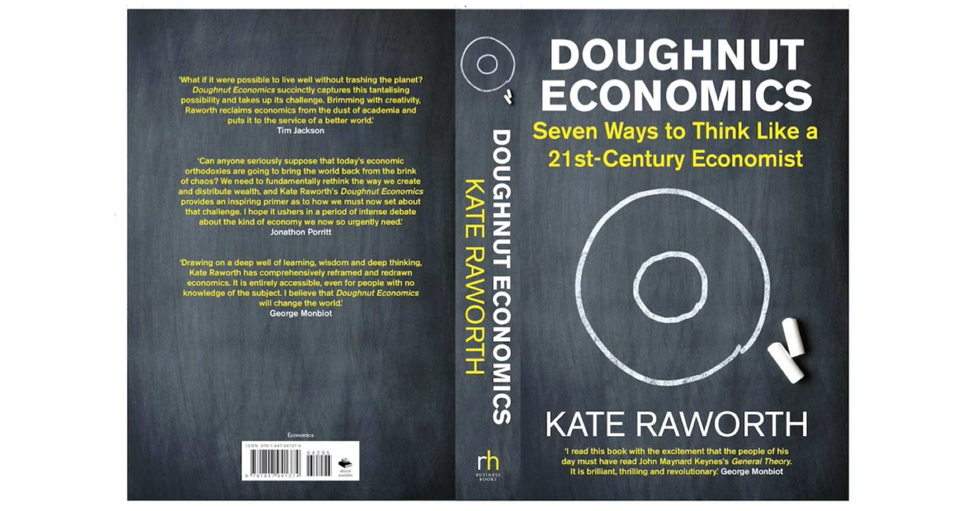 Doughnut Economics book cover